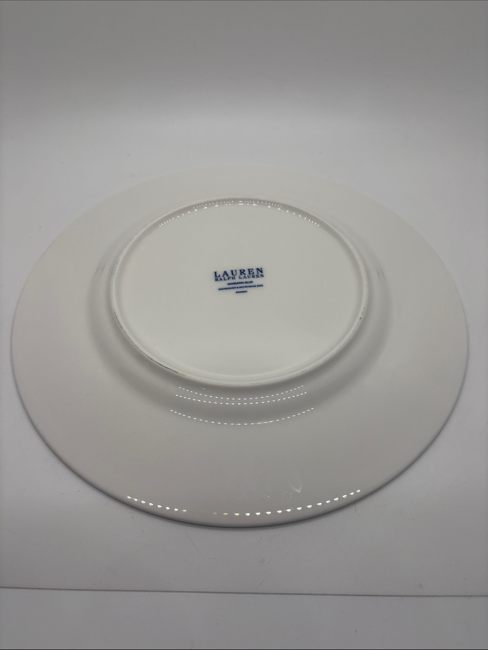 Ralph Lauren Mandarin Blue Salad Plates 8.5 inches - Picture 5 of 5